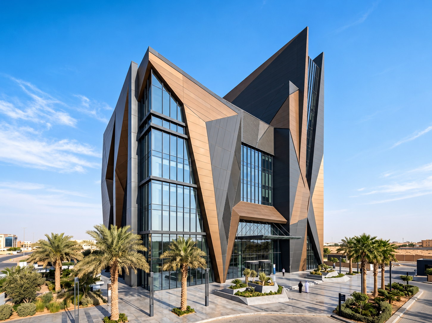 واجهة معمارية حديثة